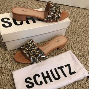 SCHUTZ Victoria Slide Sandal
